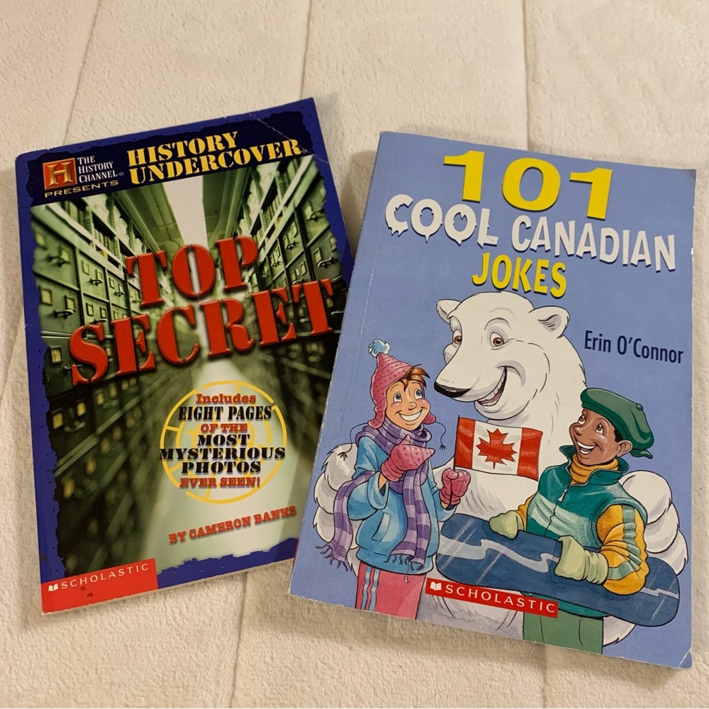 🐸2/$10🐸 Nonfiction. History channel facts and jokebook
